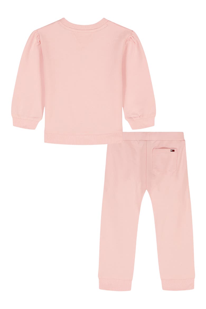 Heart Logo 2-Piece French Terry Set, Alternate, color, PINK