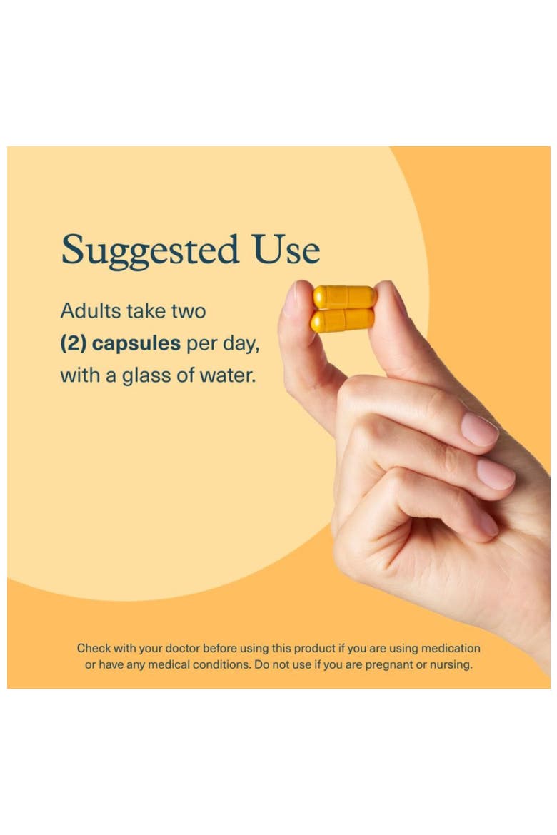 Extra Strength Turmeric Curcumin Joint Support Supplement 60 Vegetarian Capsules, Alternate, color, None