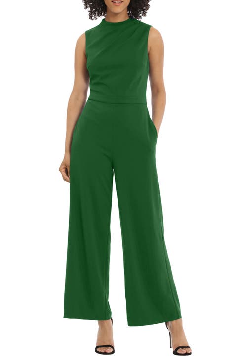 Mock Neck Jumpsuit