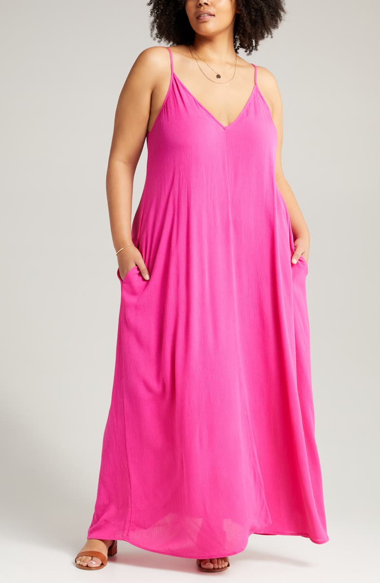 Treasure & Bond Woven Favorite Slipdress, Alternate, color,