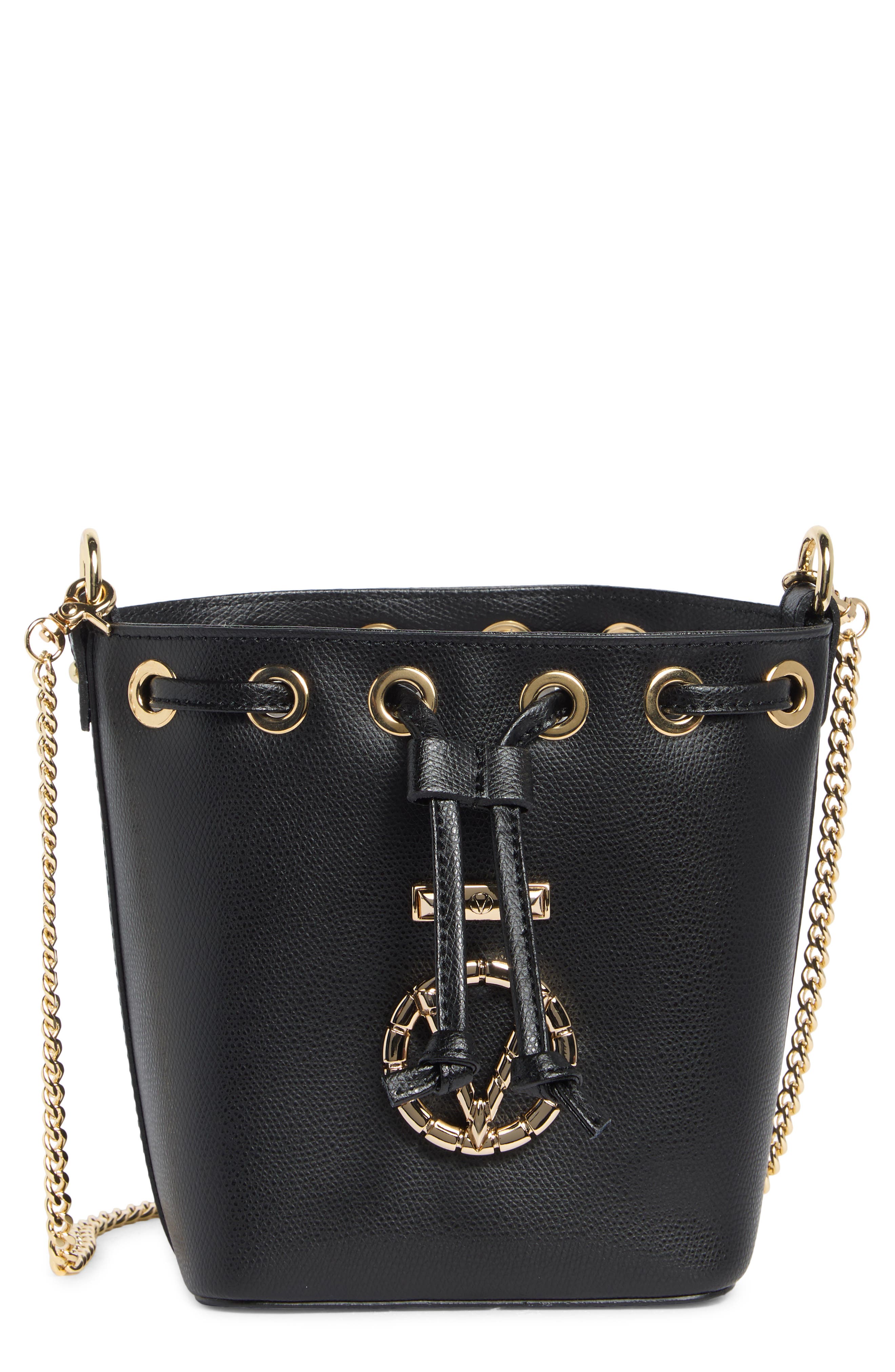 Valentino By Mario Valentino Jules Bonbonniere Crossbody Bag In Black