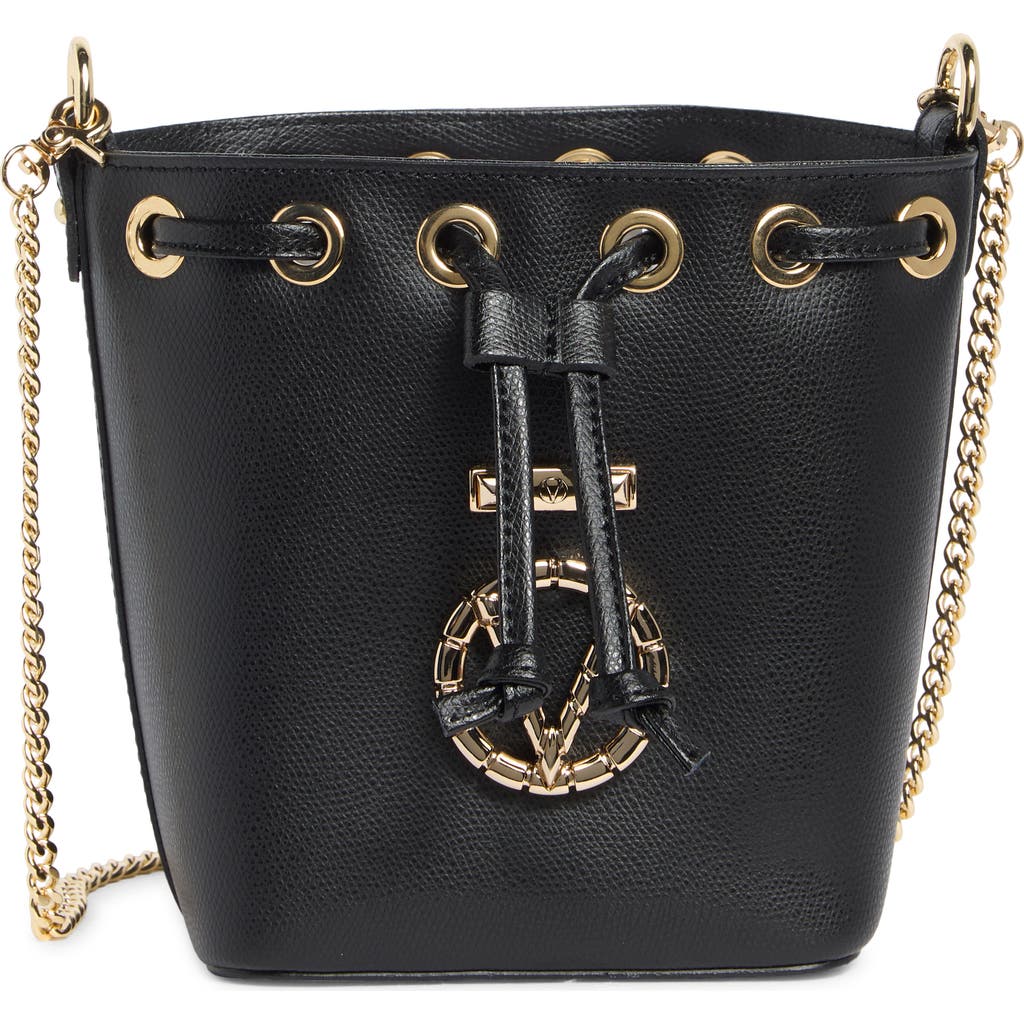 Valentino By Mario Valentino Jules Bonbonniere Crossbody Bag In Black