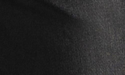 Kut From The Kloth Charlize Coated Raw Hem Ankle Cigarette Jeans In Black