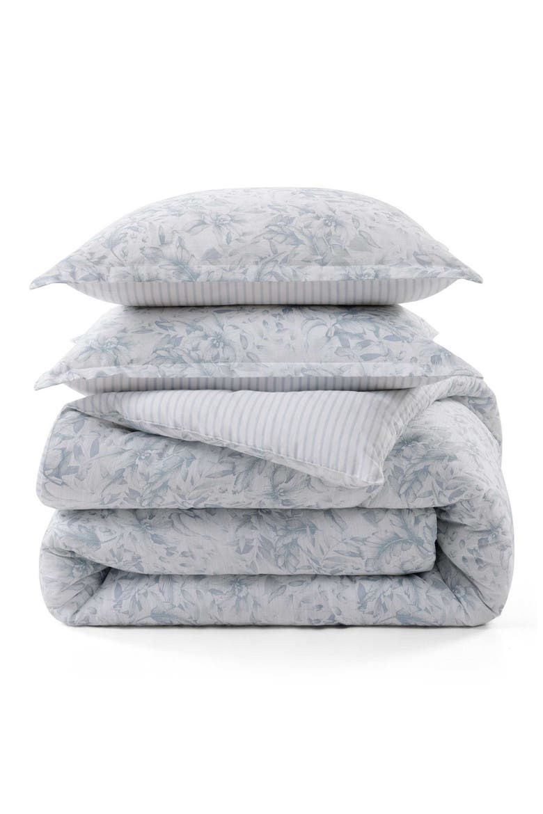 Orchid Bay Cotton Comforter & Sham Set, Main, color, WHITE