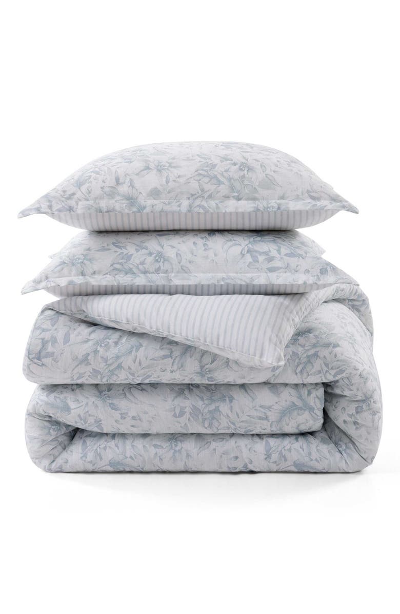Tommy Bahama Orchid Bay Cotton Comforter & Sham Set, Main, color, White