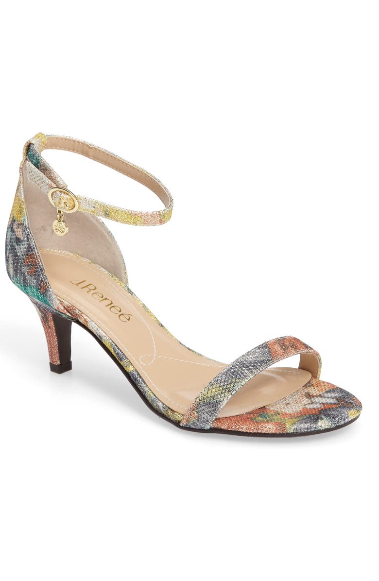 J. Reneé Badalona Kitten Heel Sandal, Main, color,