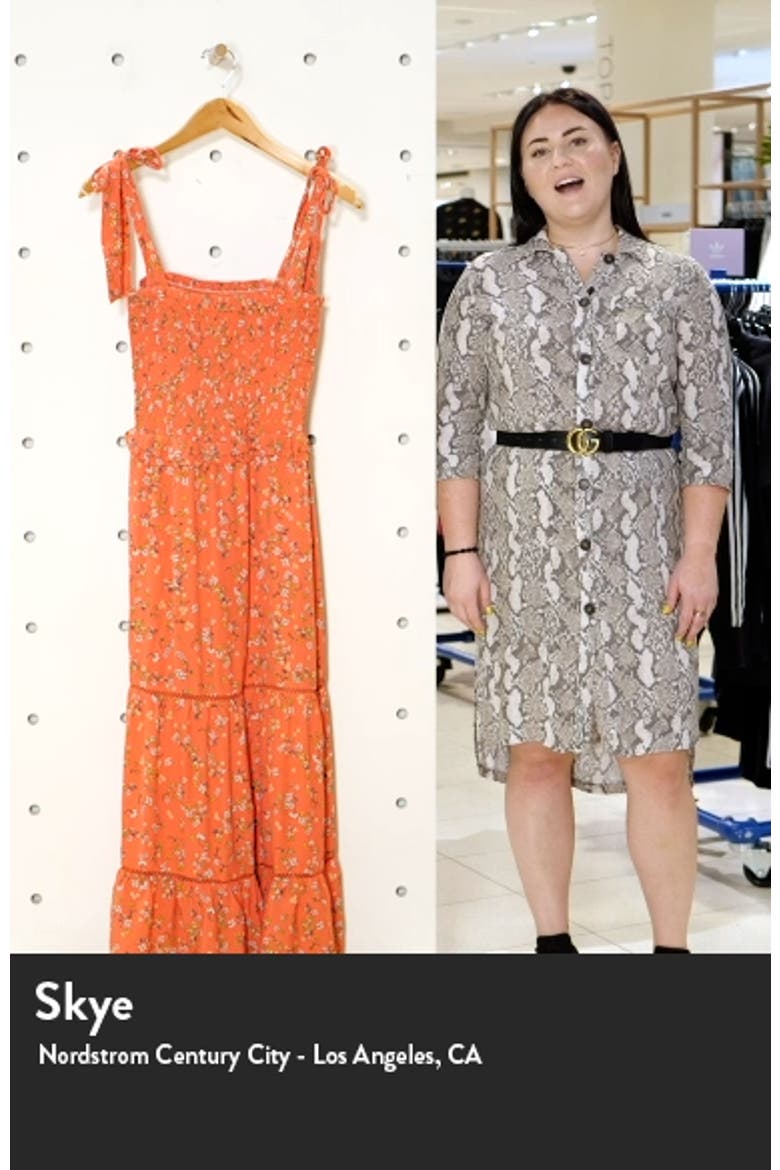 Everyday Adventures Tie Shoulder Maxi Dress video