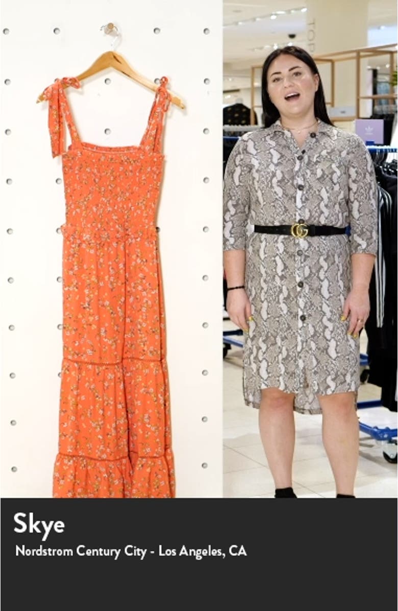 Everyday Adventures Tie Shoulder Maxi Dress, sales video thumbnail