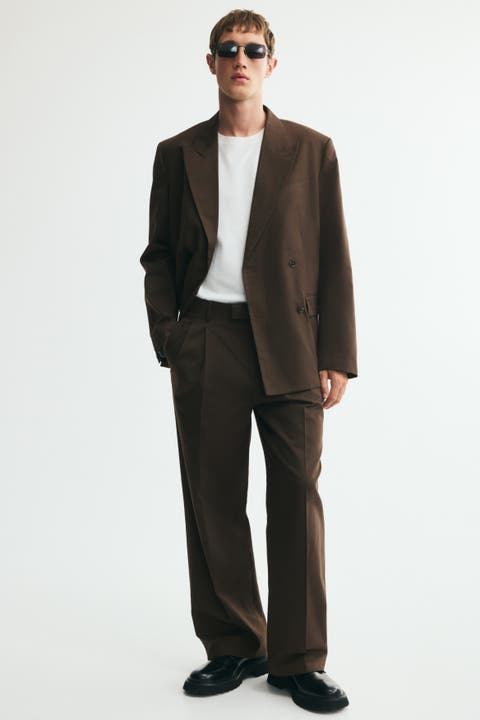 Loose Fit Tailored Trousers