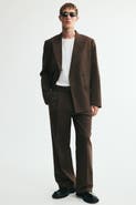 H&M Loose Fit Tailored Trousers