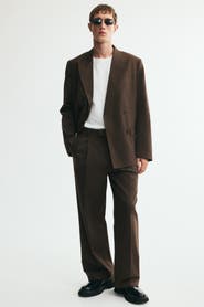 H&M Loose Fit Tailored Trousers