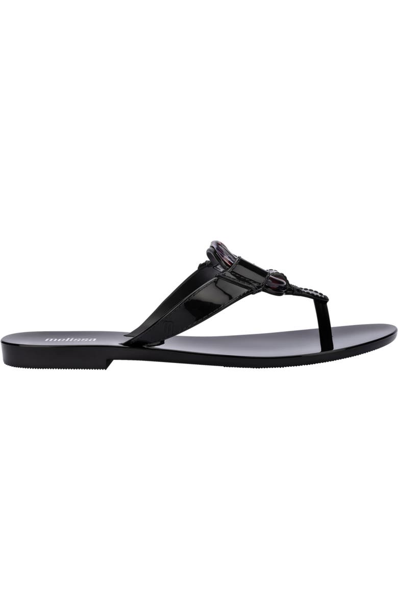 Melissa Olivia Sandal, Alternate, color, Black