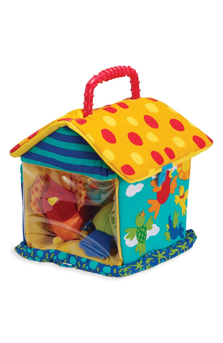 Manhattan Toy Put and Peek Birdhouse Toy, Alternate, color, Multi-Color