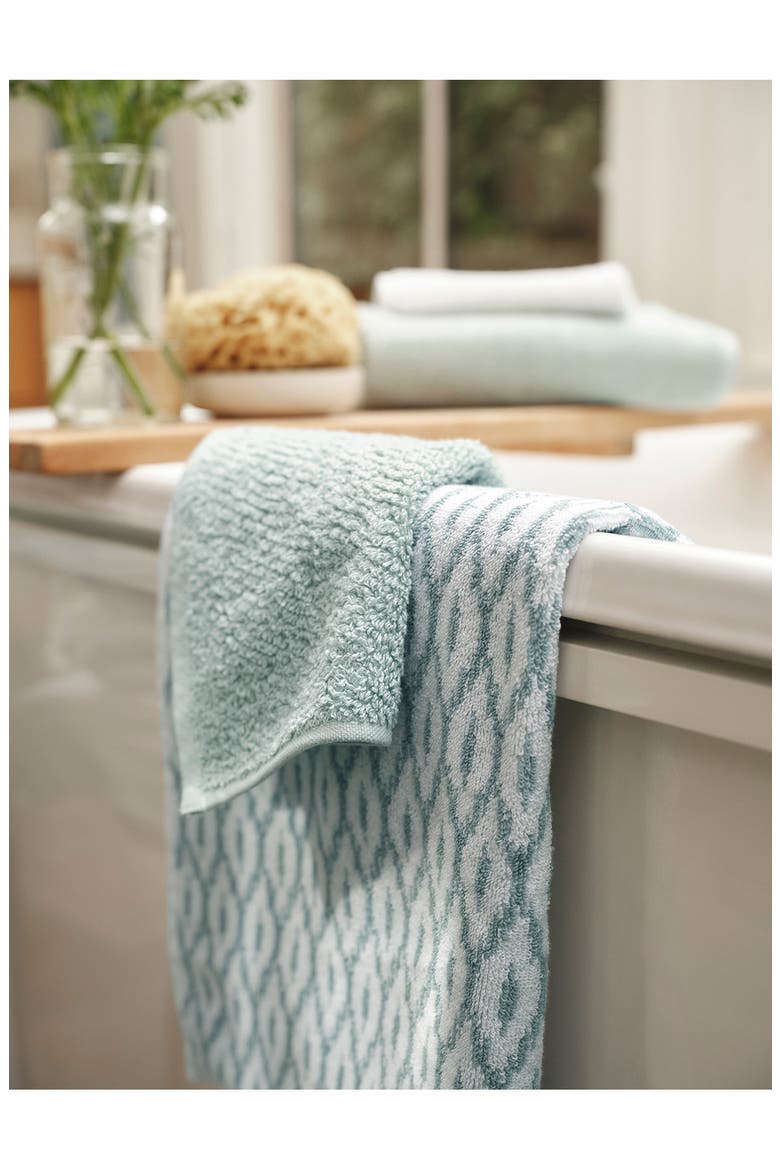 Air Weight® Organic Cotton Washcloth, Alternate, color, SEA MIST