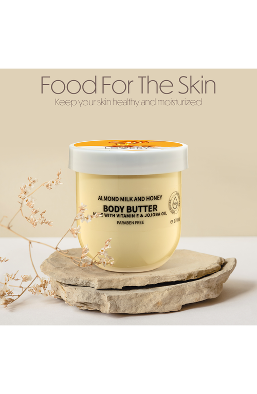 Lovery Almond Milk & Honey Body Butter In Beige