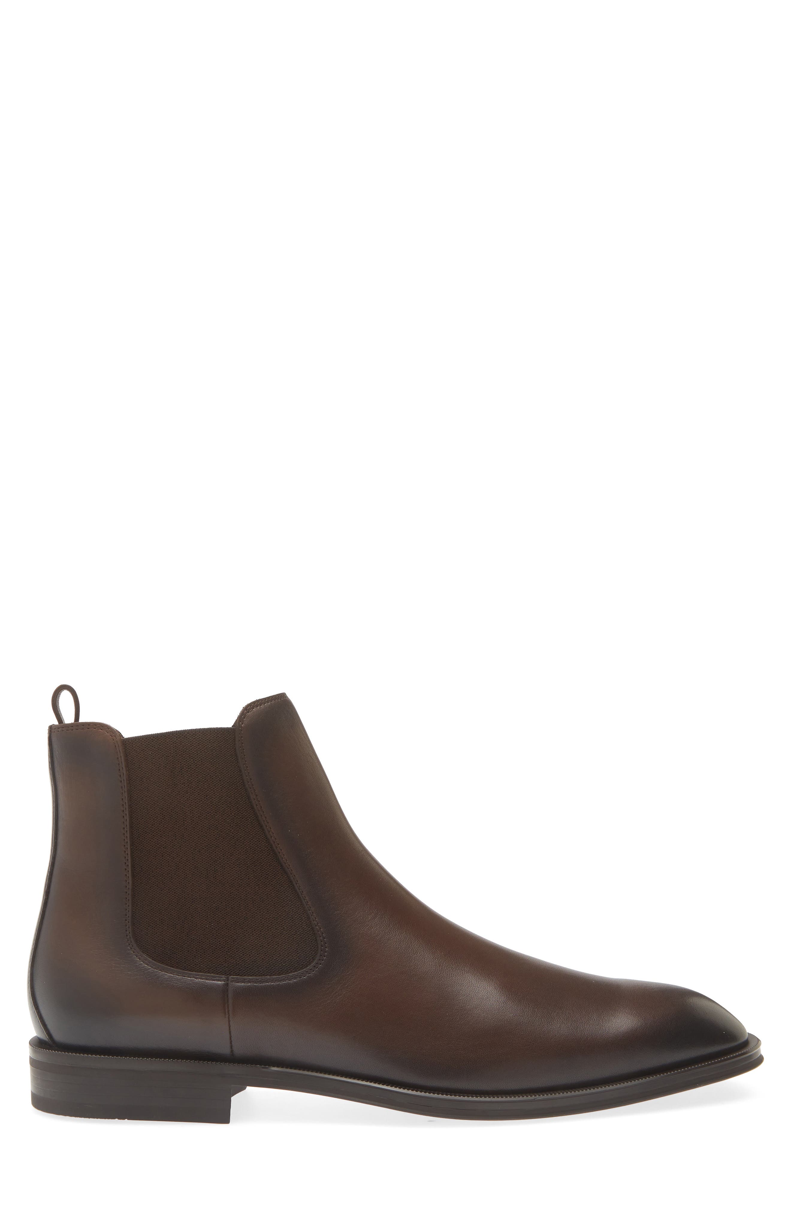 Chelsea Boot, Alternate, color, DARK BROWN