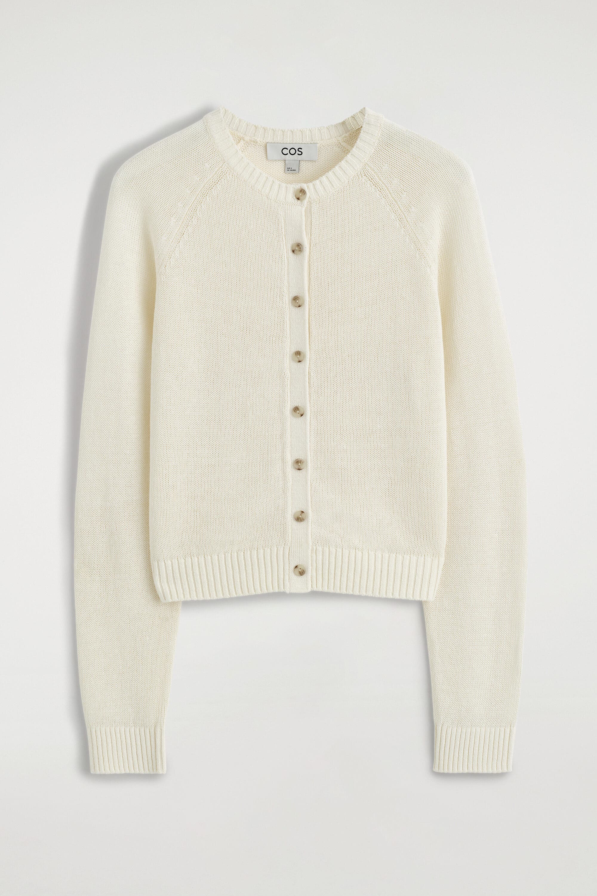 knitted linen cardigan