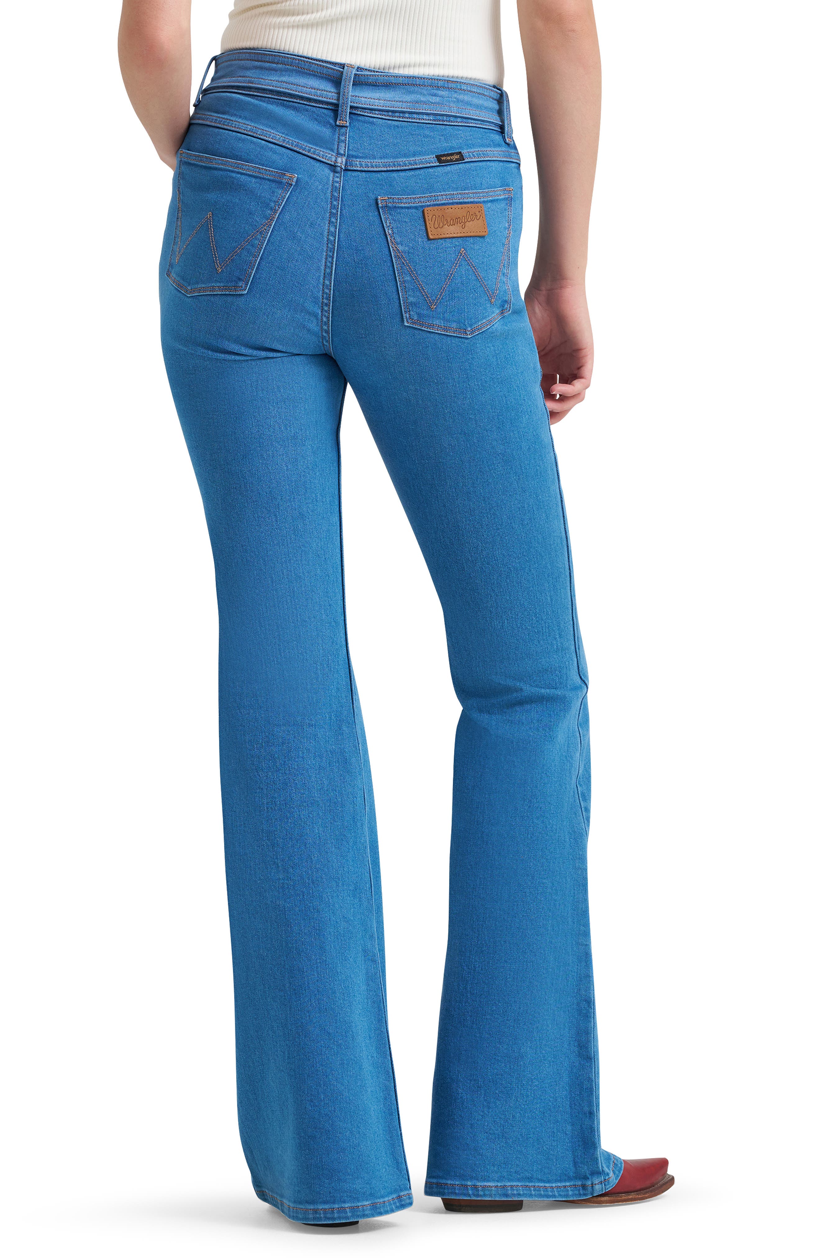 Belted Flare Jeans - image 2