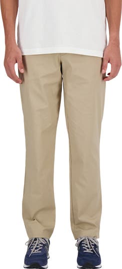 Twill Straight Leg Pants