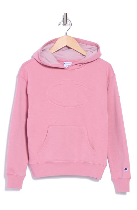 Kids' Quilted Embossed Logo Hoodie (Big Kid)