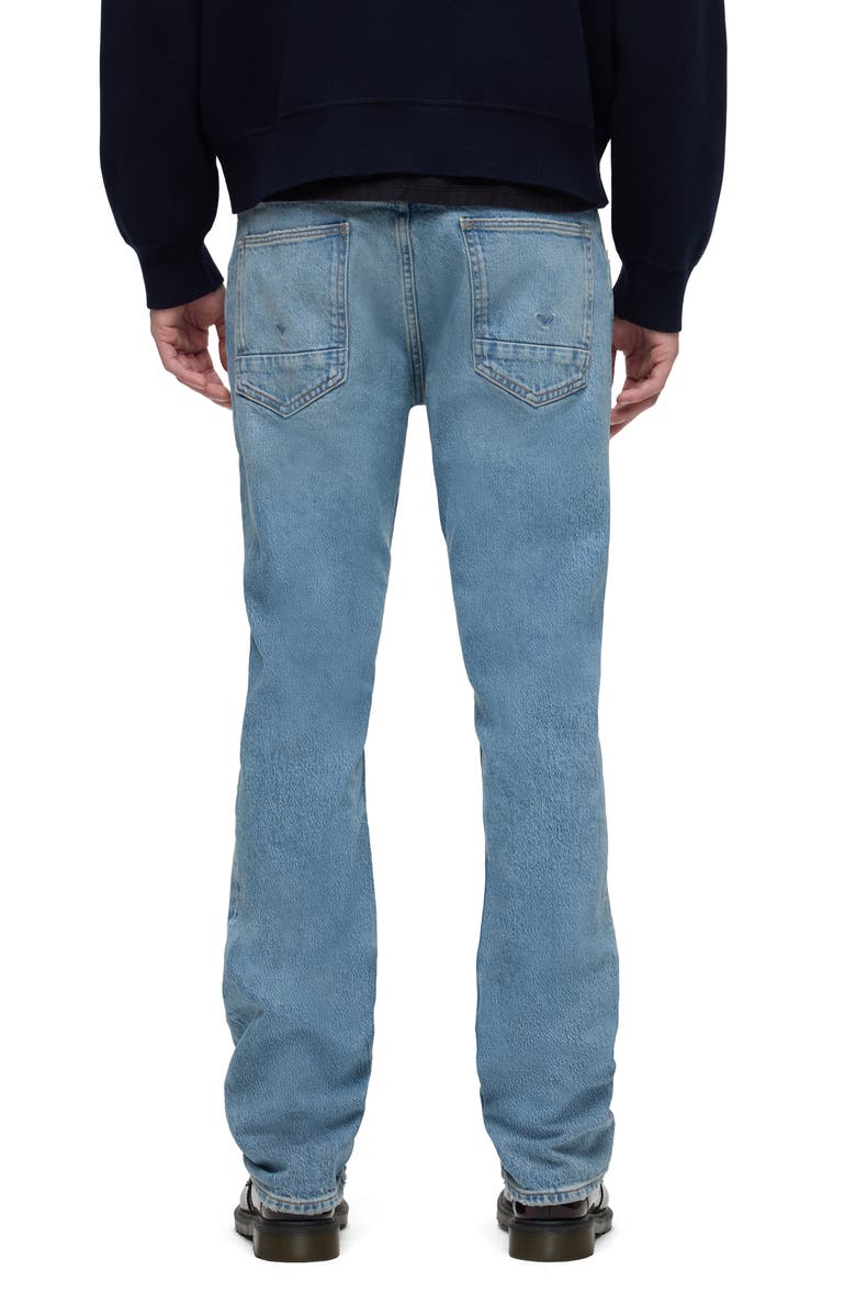 Hudson Jeans Blake Slim Straight Leg Jeans, Alternate, color, Stone Wash