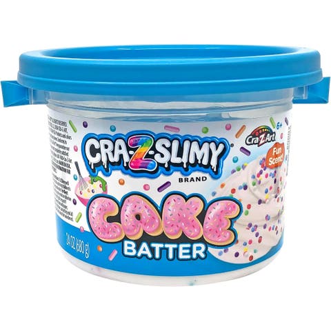 Cake Batter Scented Slime 24 oz Bucket