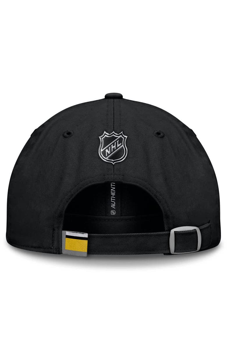 FANATICS Men's Fanatics Black Pittsburgh Penguins Authentic Pro Prime Adjustable Hat, Alternate, color, Black