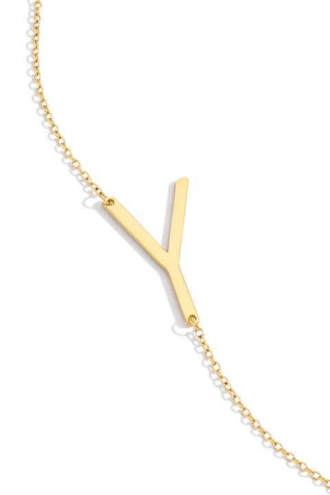 Statement Initial Necklace