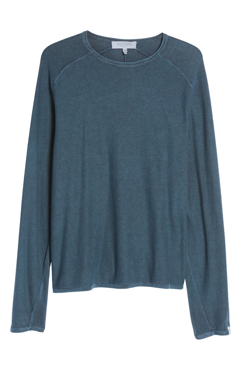 rag & bone Clayton Crewneck Sweater, Alternate, color, Sal