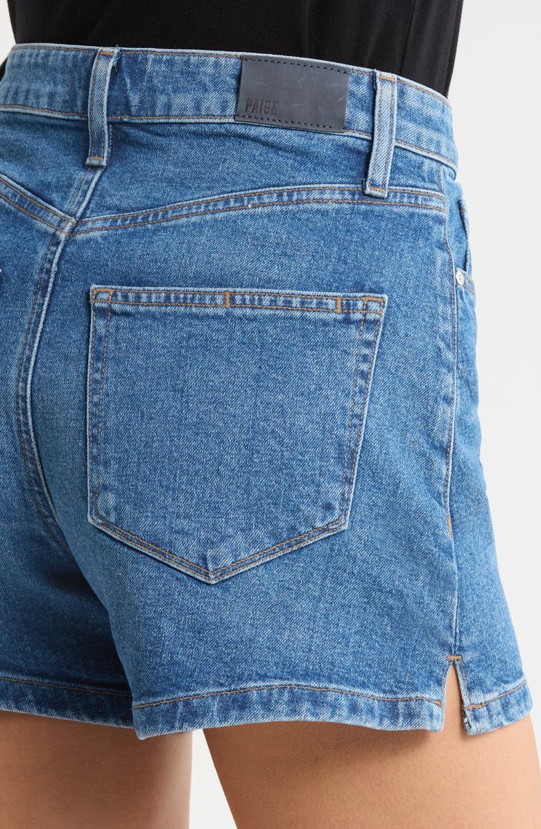 PAIGE Dani Denim Shorts, Alternate, color, Carver