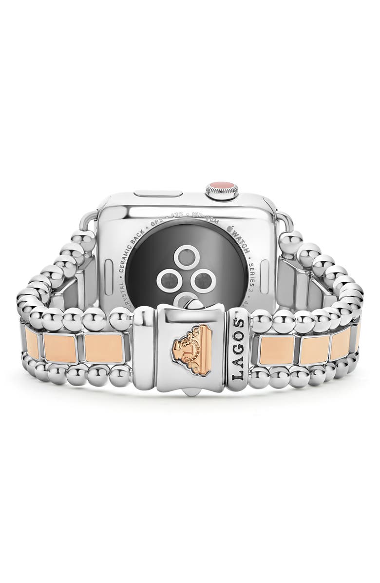 LAGOS Smart Caviar Apple Watch<sup>®</sup> Watchband, Alternate, color,