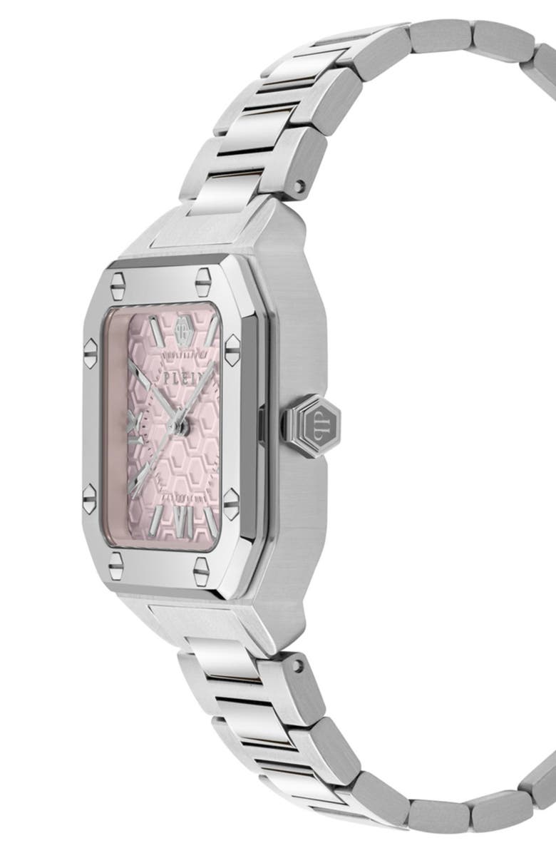 PHILIPP PLEIN Edge Bracelet Watch, 34mm, Alternate, color, Stainless Steel