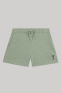 Dalix Womens Martini Midweight Washed Fleece Shorts