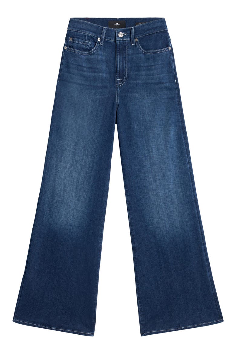Lotta High Waist Ankle Wide Leg Jeans, Alternate, color, STORMY DRIFT
