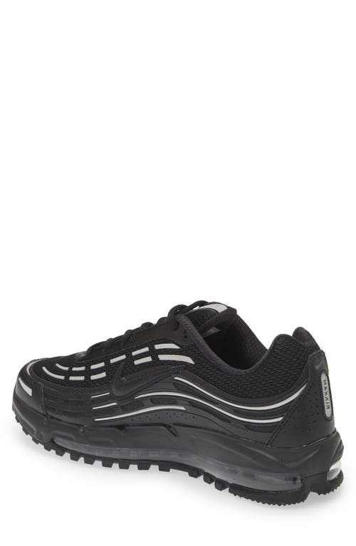 Nike Air Max Tl 2.5 Rubber-trimmed Leather And Mesh Sneakers In Black