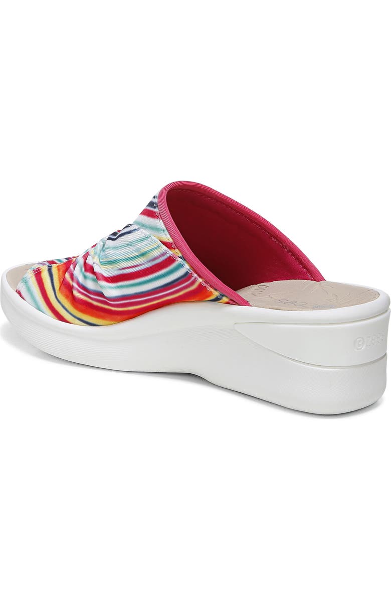BZees Sunburst Wedge Sandal, Alternate, color,
