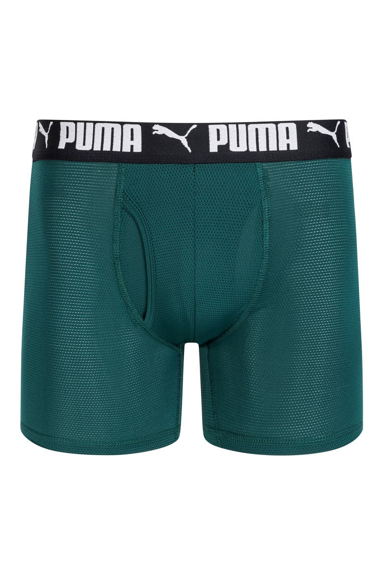 3-Pack Mesh Boxer Briefs, Alternate, color, NAVY/ GREEN