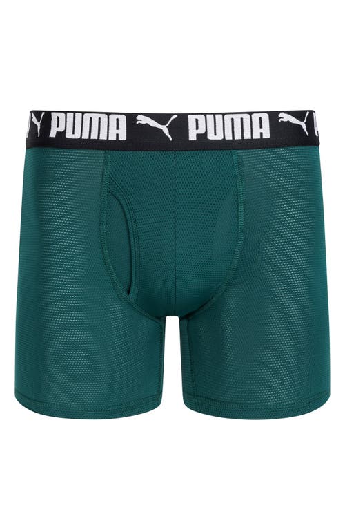 Puma 3-pack Mesh Boxer Briefs In Multi