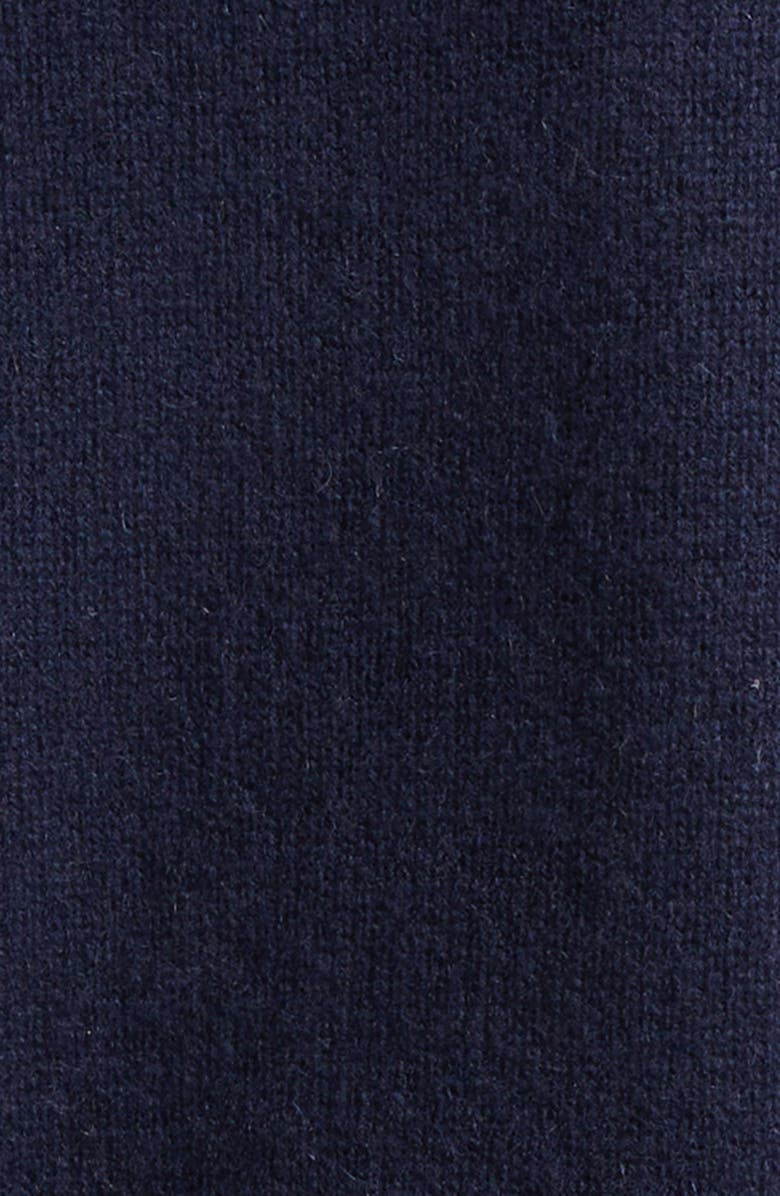 Sporty 
Rich Cashmere 
Wool Polo Sweater, Alternate, color, Dark Navy