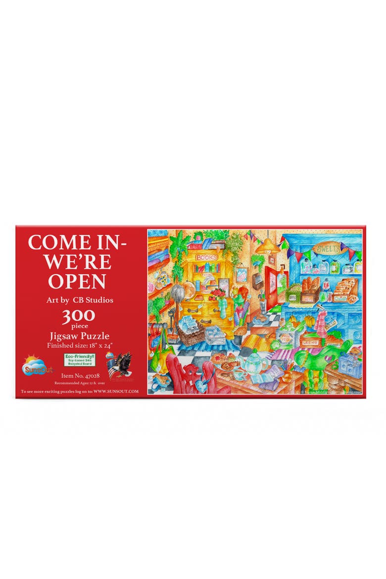 Come In - We're Open 300 piece Jigsaw Puzzle for Adults, Alternate, color, Multicolor
