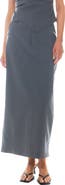 Grey Lab Mid Rise Maxi Skirt