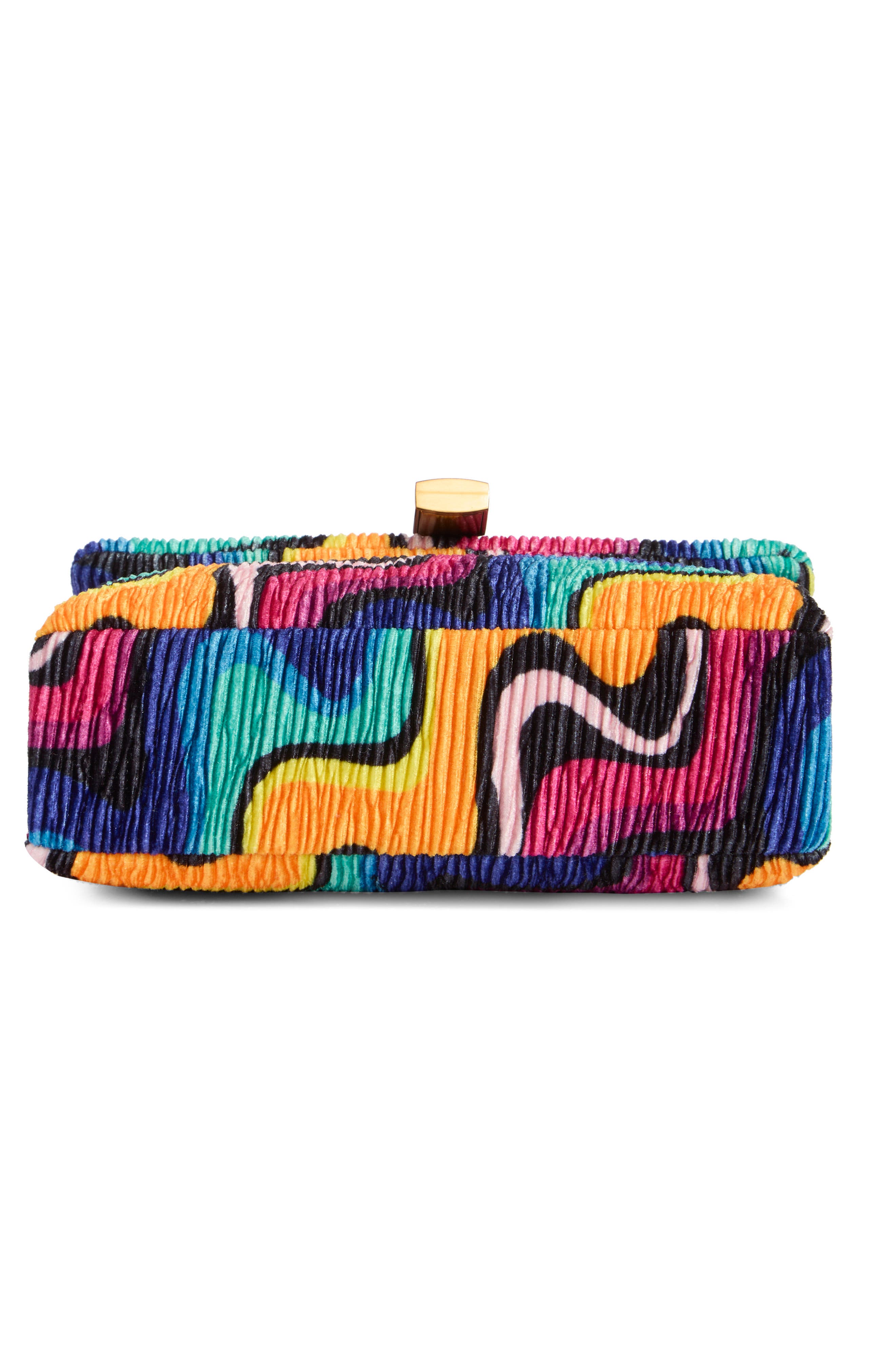 Kurt Geiger London Velvet Mini Brixton Crossbody Bag, Alternate, color, 