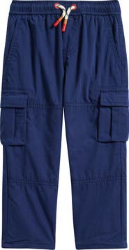 Mini Boden Kids' Adventure Cotton Lined Cargo Pants