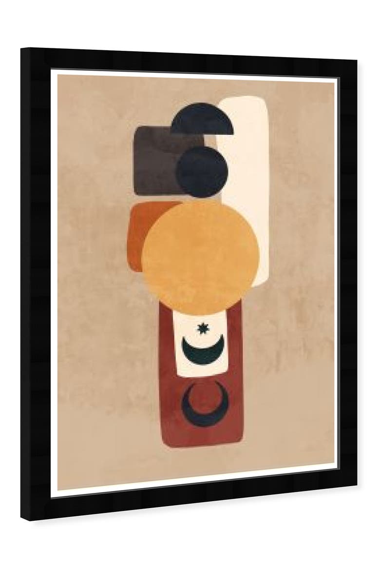 Minimal Framed Art Print, 21" x 15", Main, color, BROWN