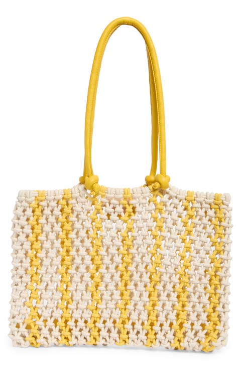 Sandy Woven Market Tote