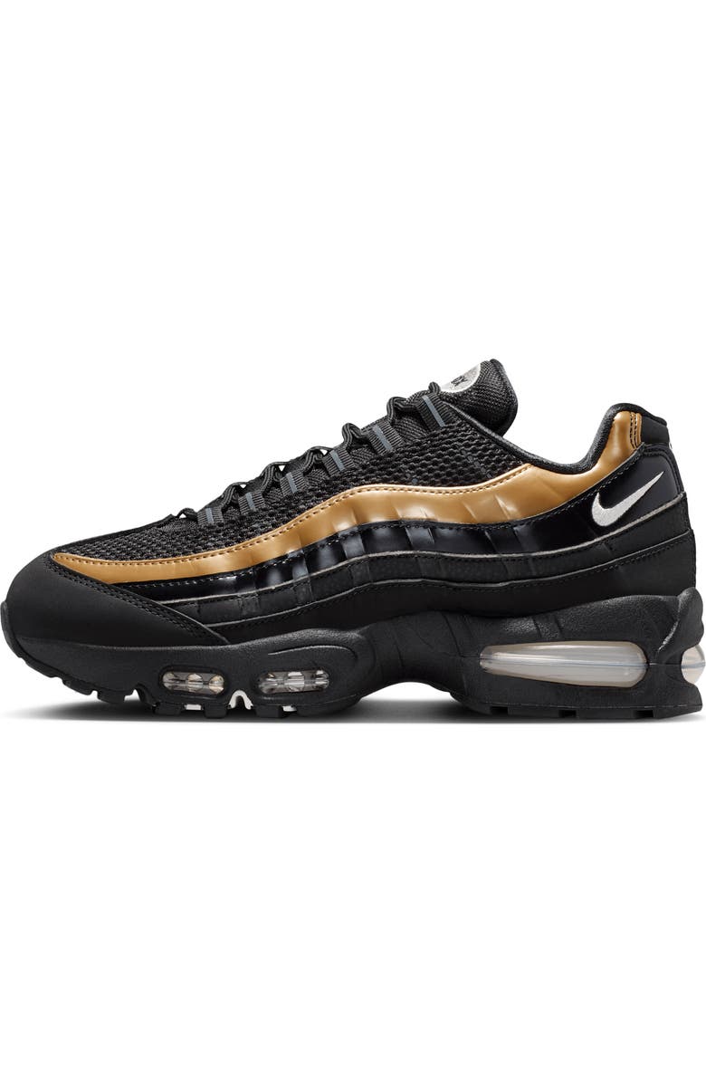 Nike Air Max 95 Sneaker, Alternate, color, Black/ Sail