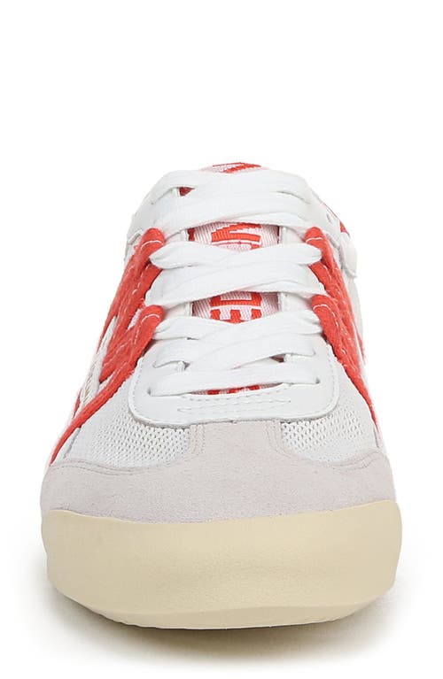 Sam Edelman Irma Sneakers In White/persimmon