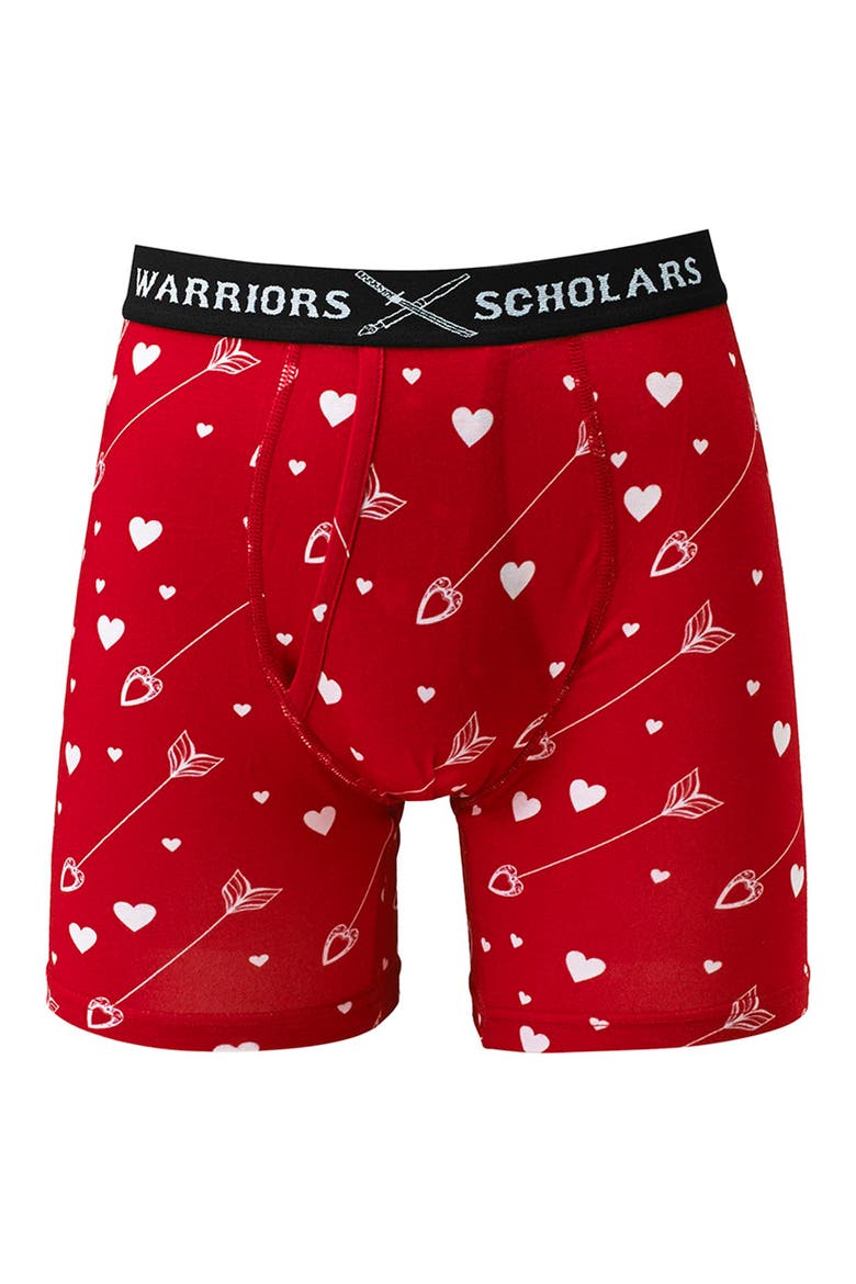 Cupid Boxer Briefs, Alternate, color, RED