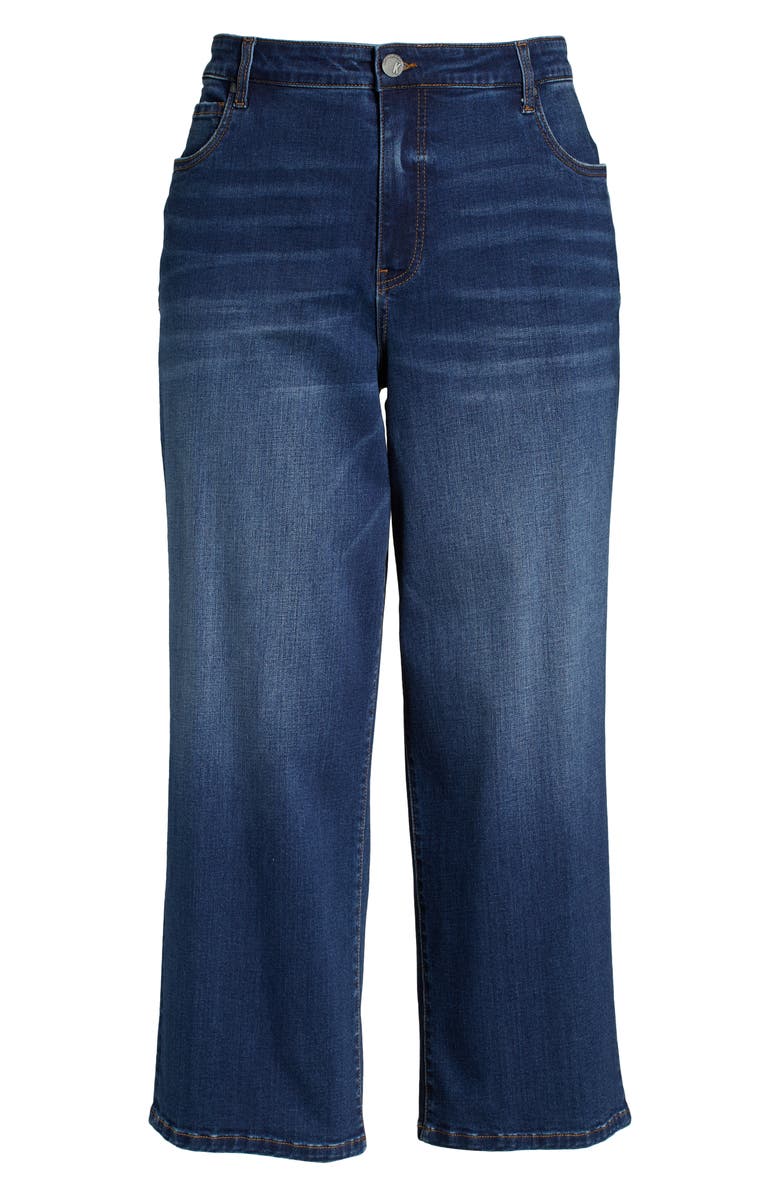 KUT from the Kloth Fab Ab High Waist Ankle Wide Leg Jeans, Alternate, color,