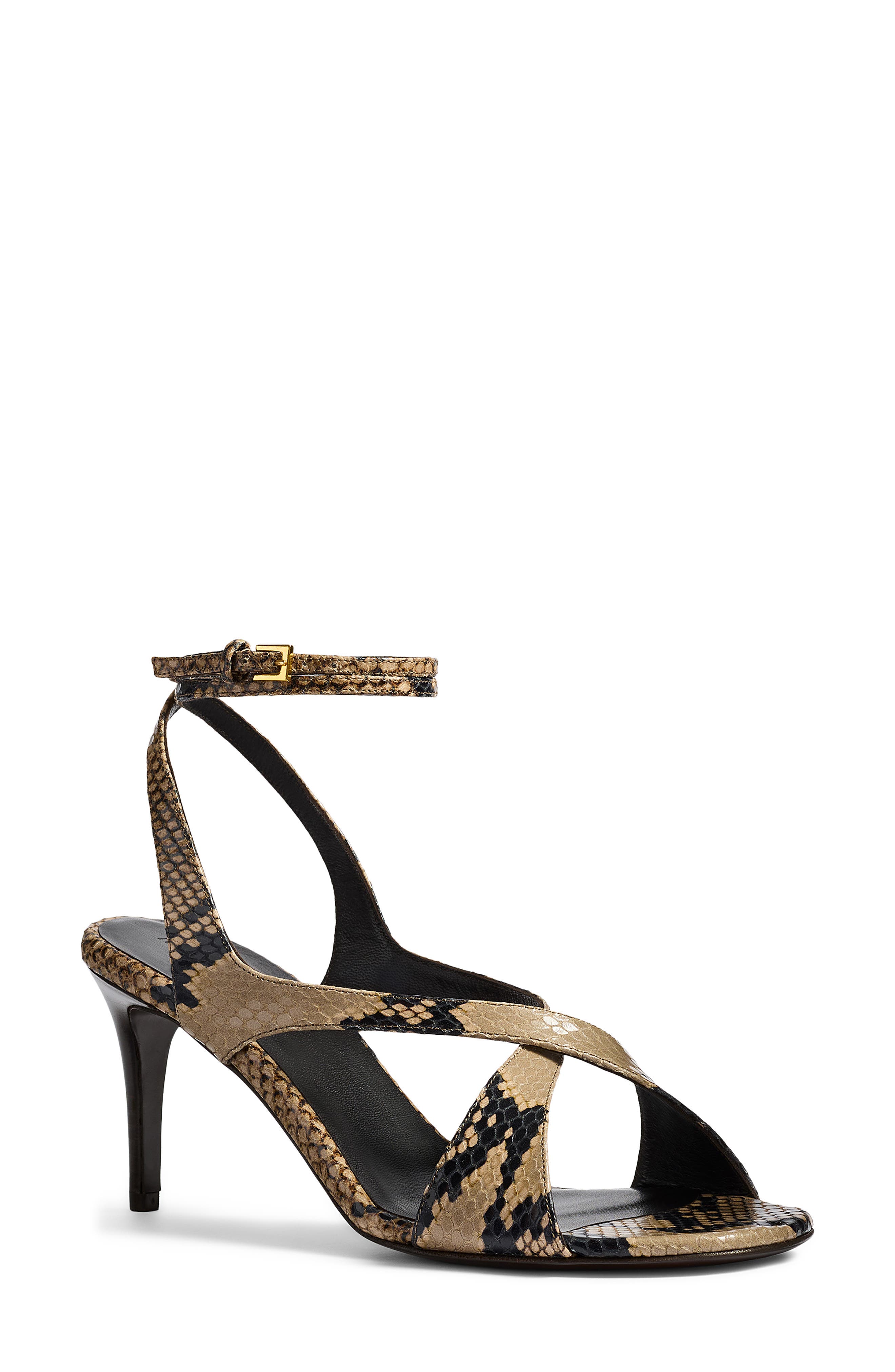 Khaite Liria Ankle Strap Sandal, Main, color, Taupe